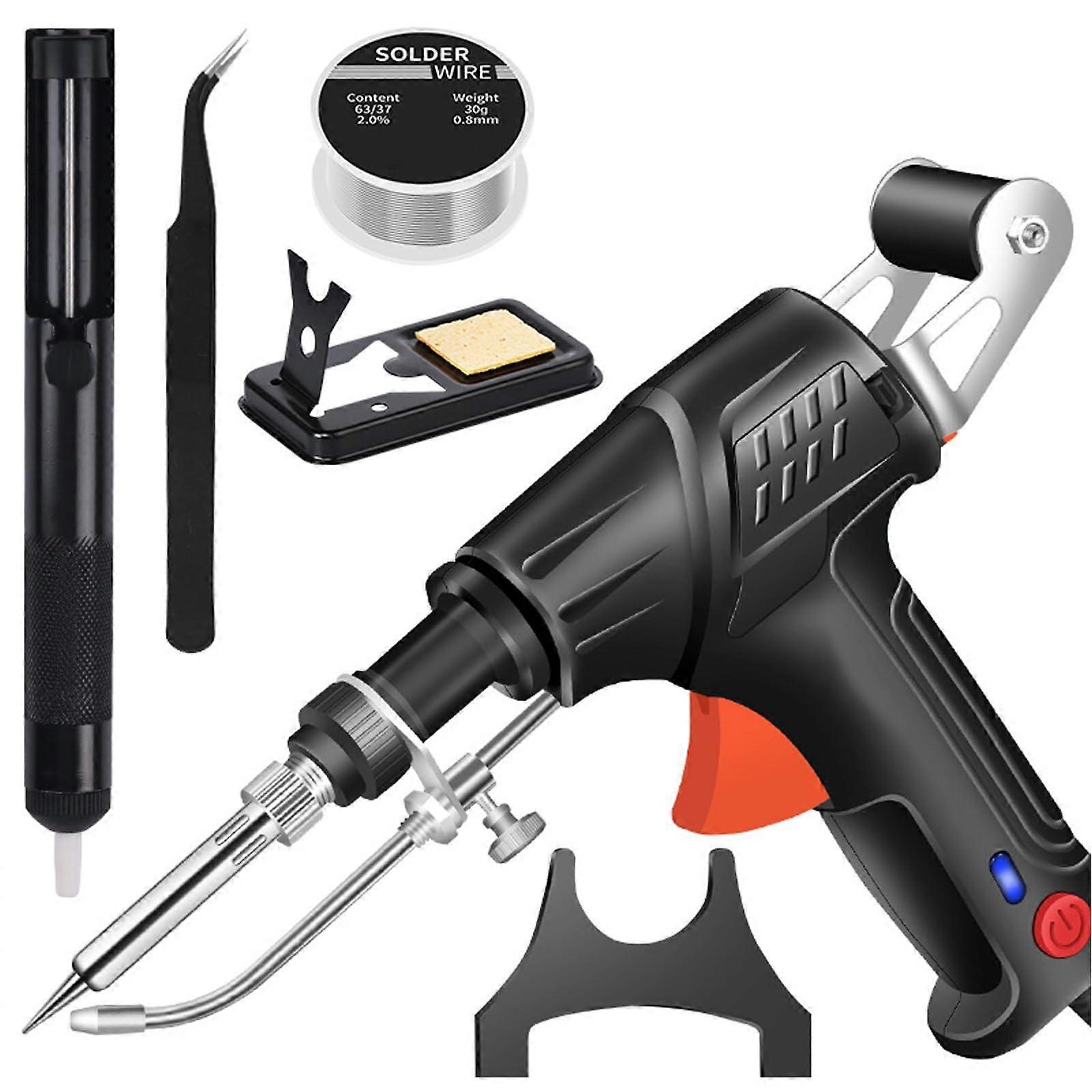 Internal Heated Industrial Laser Welding Tools Set, Automatic Wired Soldering Iron Gun for Precision Welding and Soldering