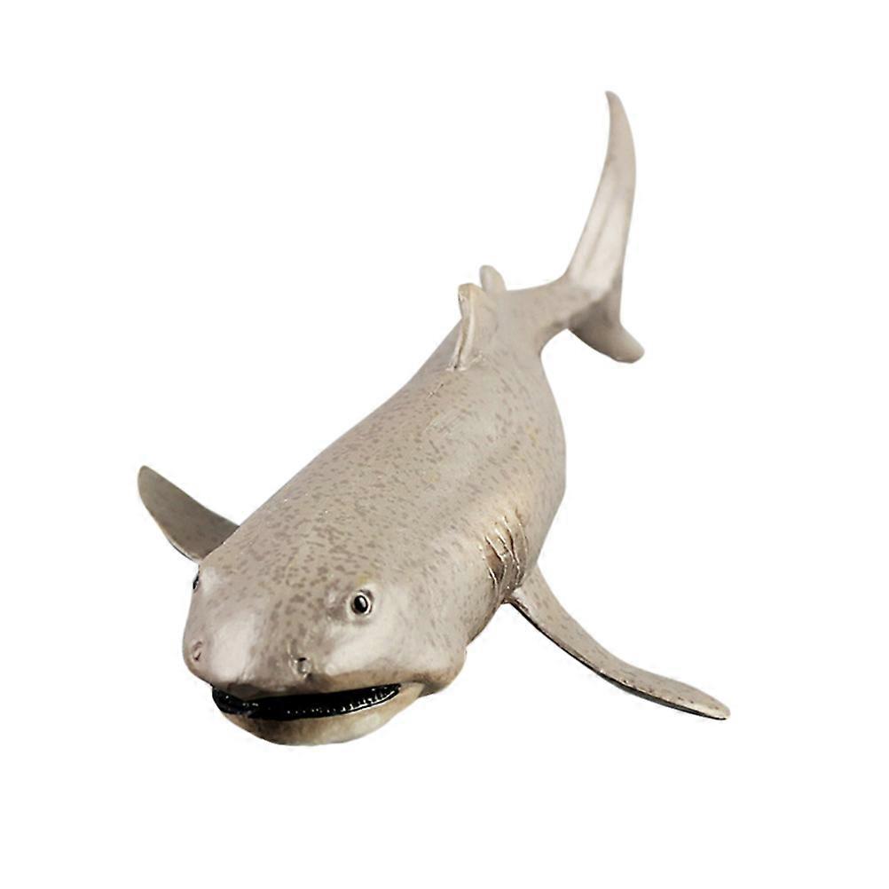 Realistic Shark Animal Model for Life Simulation, Imaginative Play, Desktop Decoration, and Educational Ocean Learning for Boys and Birthday Party