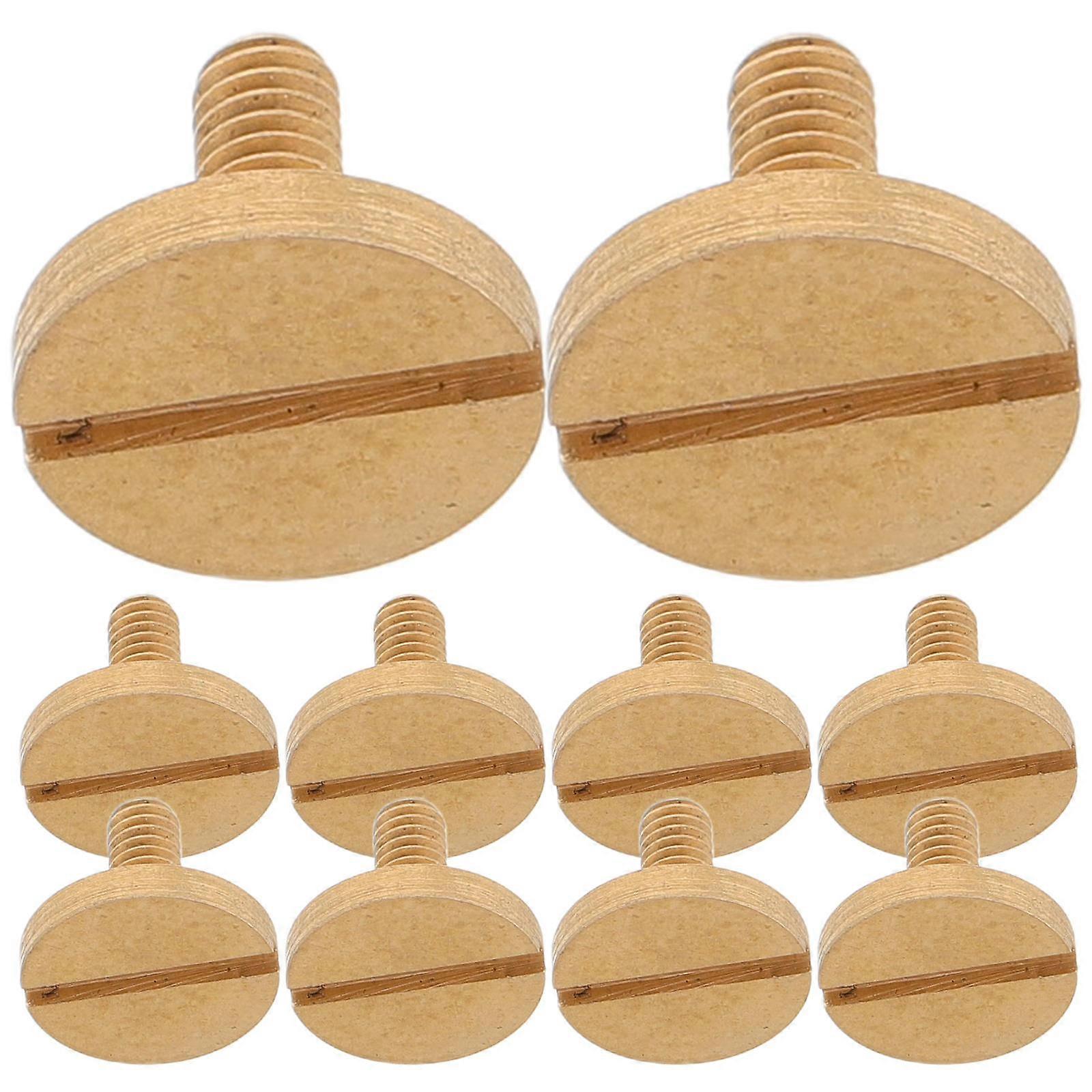 Metal Instrument Parts Practical Trumpet Accessories For Trumpets Performance Replacement Screw 0.80X0.80X0.80CM 10Pcs