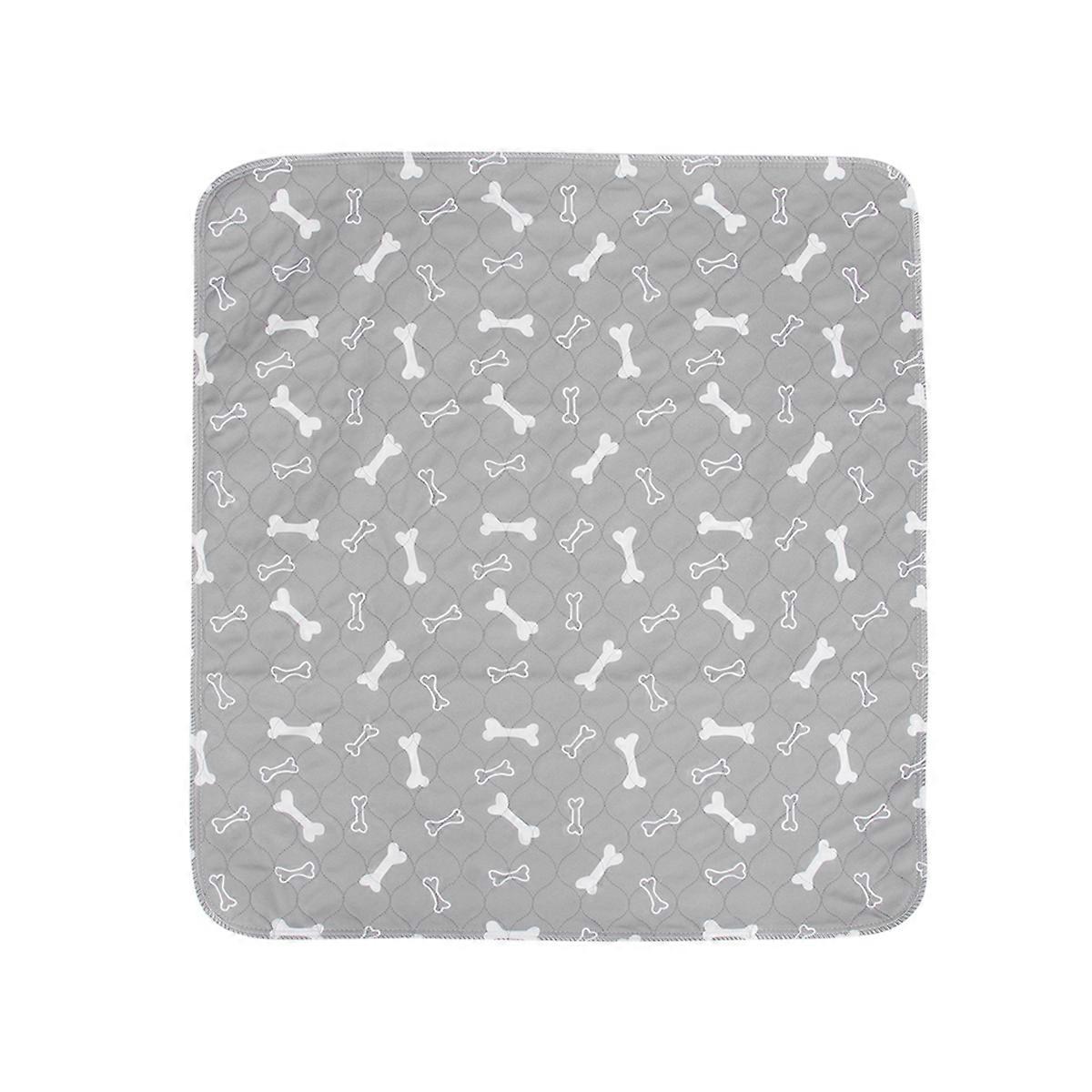 Reusable Pee Pads Waterproof Fast Absorbing Odor Retention Polyester PVC Mat for Housebreaking Puppies 40x60CM 1Pack