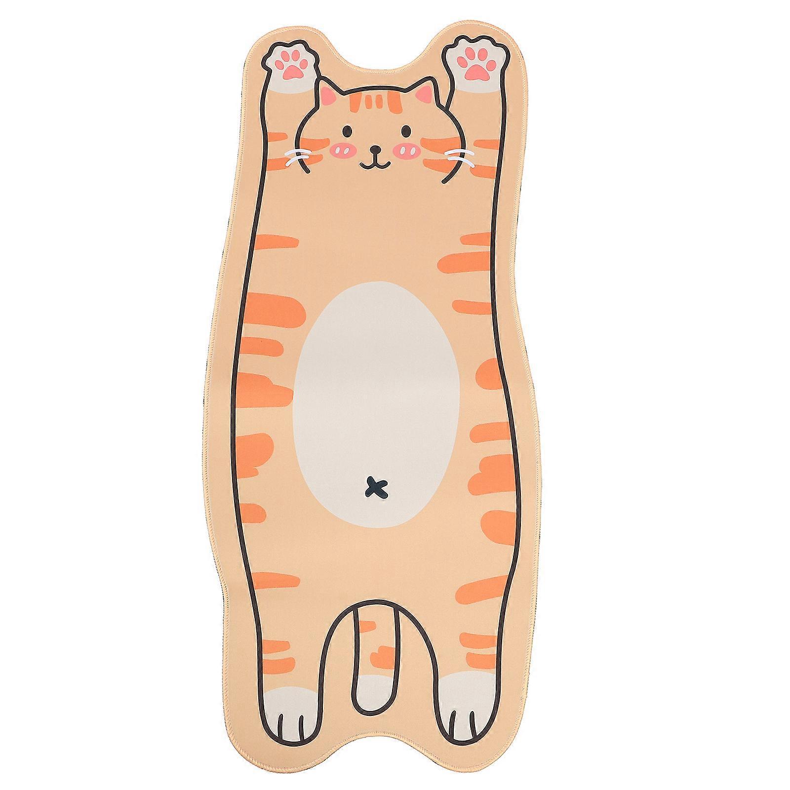 Gamer Mouse Pad Stylish Cartoon Animal Anti Skid Smooth Glide Suitable For Students 70x30x0.3cm 1Pcs
