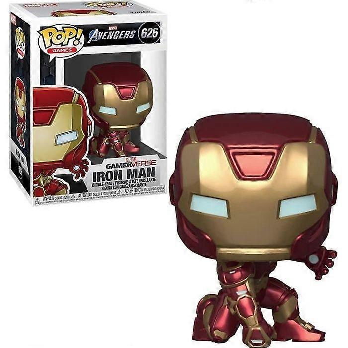 Funko Pop ! Marvel : Avengers Game - Iron Man (combinaison Stark Tech)