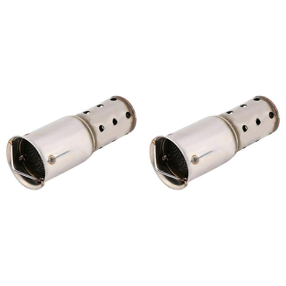 51mm Motorcycle Exhaust Muffler Pipe DB Noise Sound Eliminator