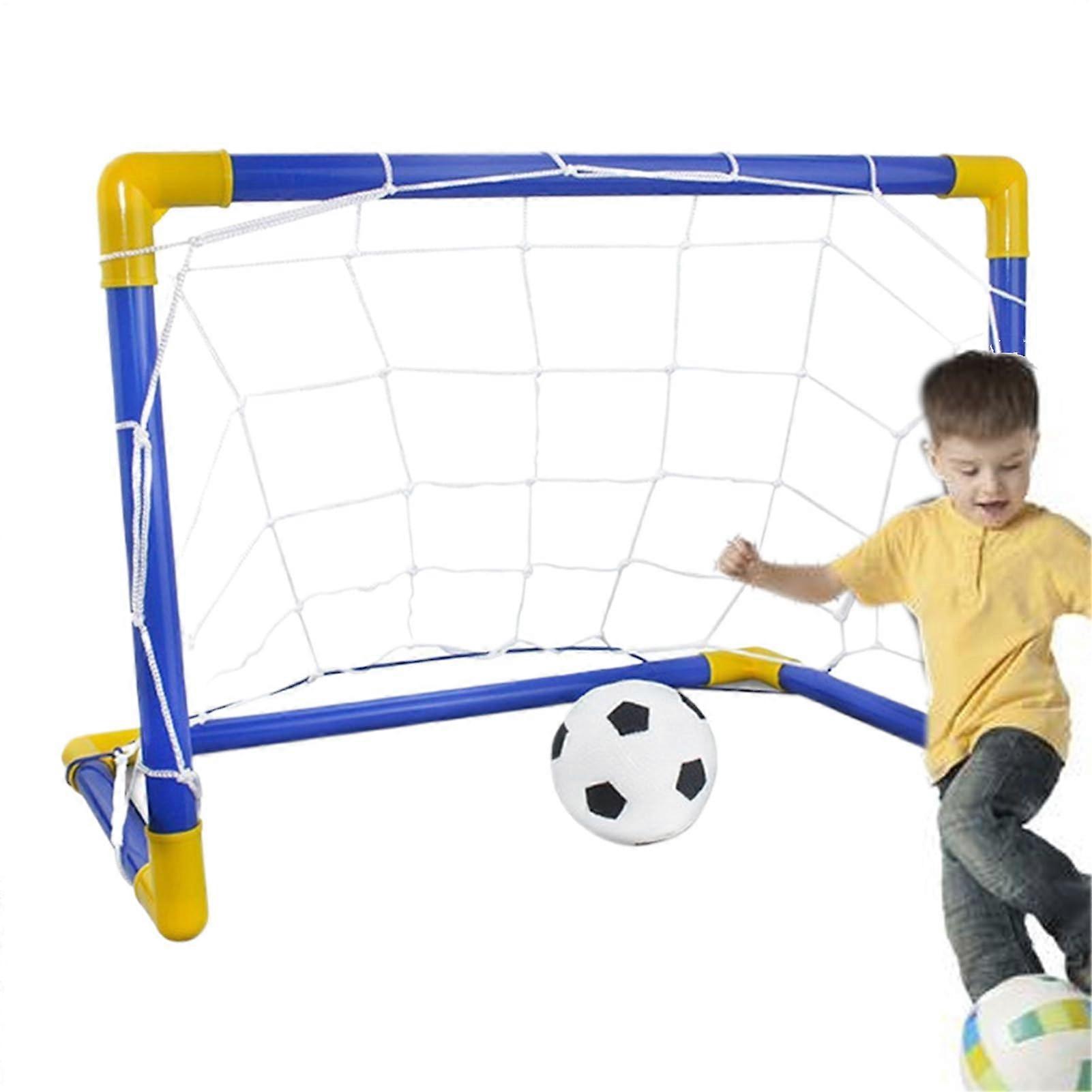 Football training equipment for children – foldable soccer training, portable mini net