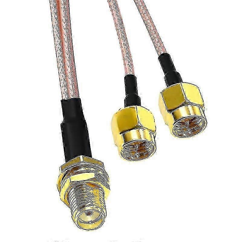 Conectores divisores de cable SMA hembra a 2 macho