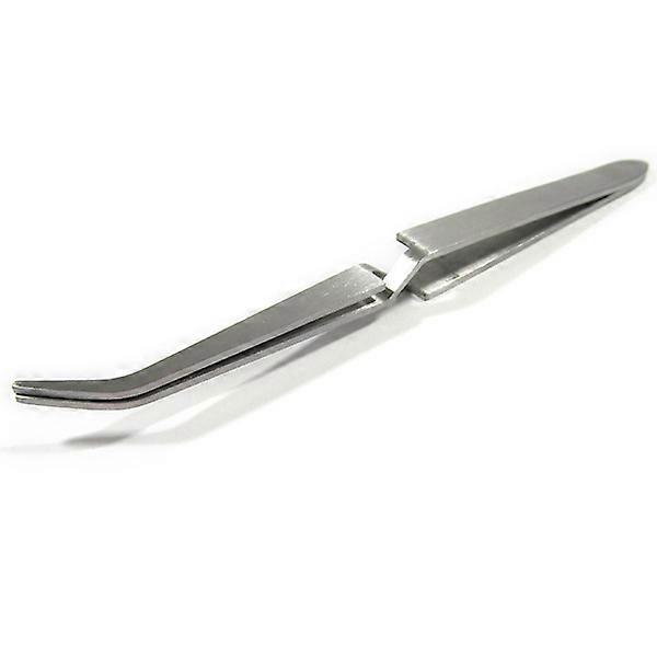 Tweezers for nail decoration, silver