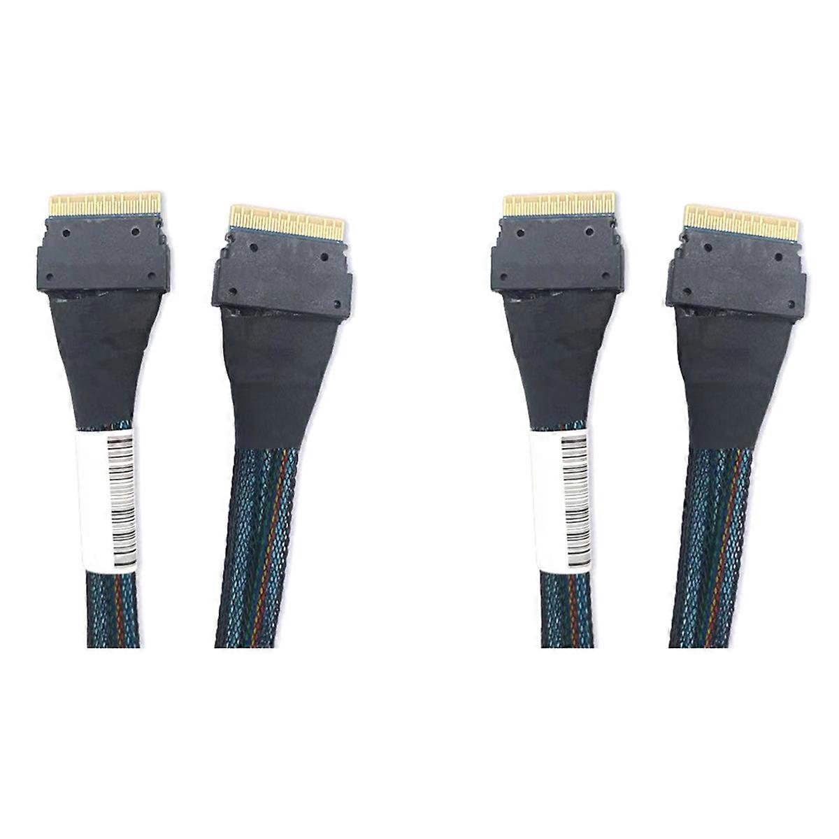 High Speed PCIe 4.0 SlimSAS SFF8654 8i to 8i 9500 Series NVMe Available Cable External Video Card Ad