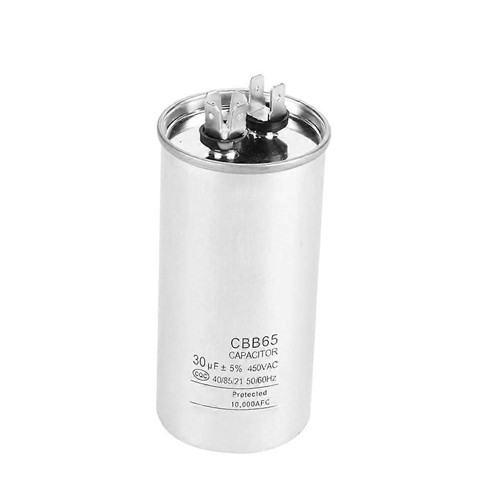 CBB65 Capacitor CBB65A-1 30uF 450V Cylinder Motor Capacitor for Air Conditioner and Refrigerator Applications