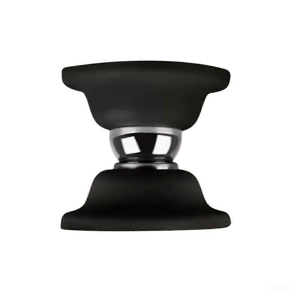 Magnetic Door Stopper Quick Setup, Easy Install, Black, For Home And Office