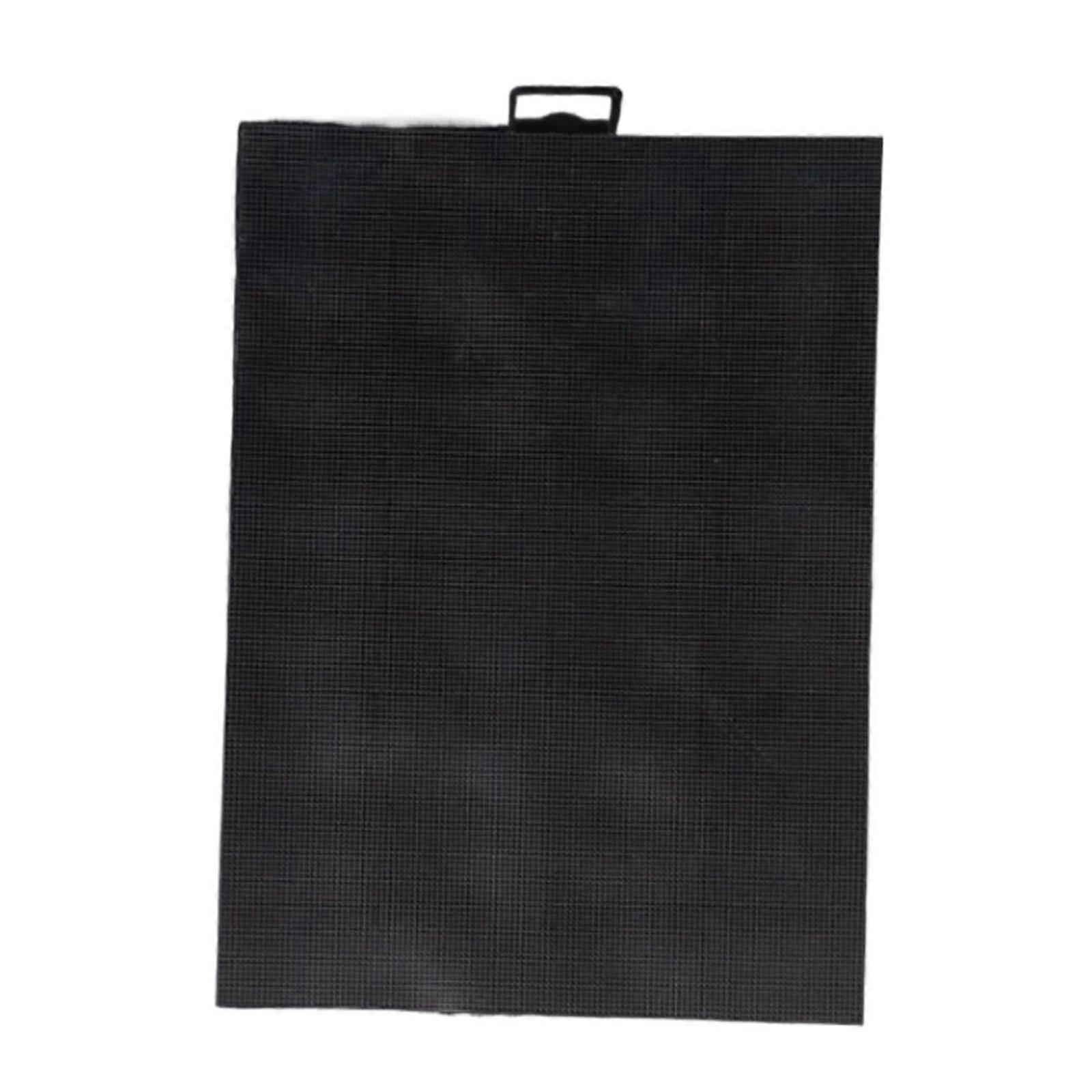 1 x Cross Stitch Canvas Grid Embroidery Fabric Canvas Grid for DIY Handmade Crafts Embroidery Knitting Craft Cross Stitch Fabric (Black)