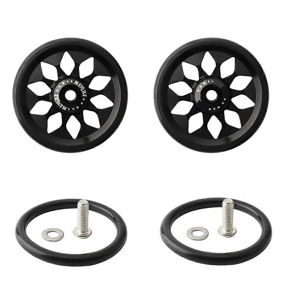 Scooter Wheels High Strength Aluminium Alloy Biking 2Pack