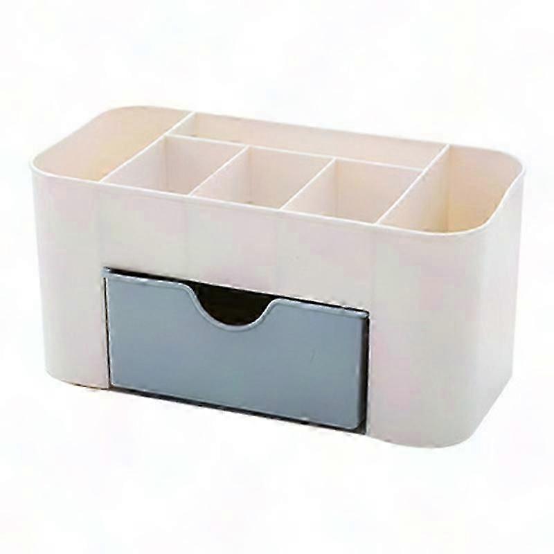 JIKAIX Makeup Case Drawer Large Capacity Portable Cosmetic Organizer Box for Home