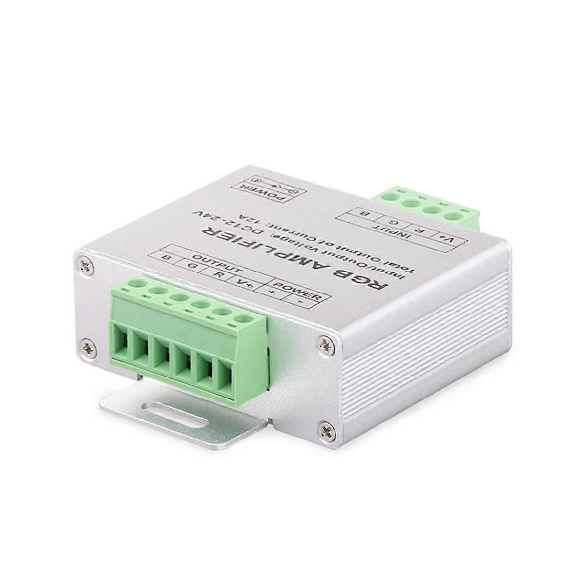 Controller RGB DC 12V 24V IR o dimmer remoto wireless per 5050 strisce luminose LED colorate dimmer 12A