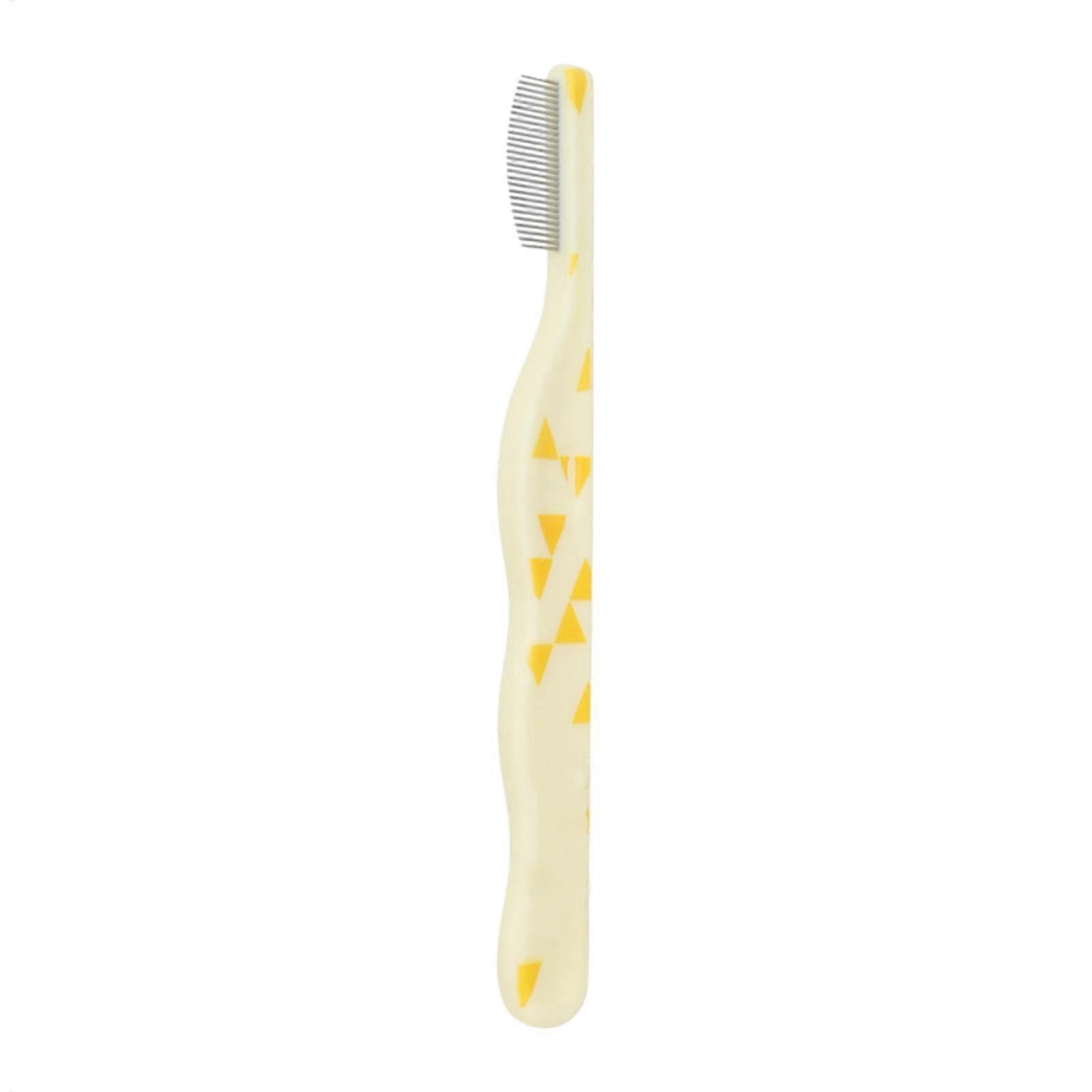 Pet Grooming Comb, NonSlip Dog Brush, Cat Comb for Matting, Pet Massaging Tool – Yellow