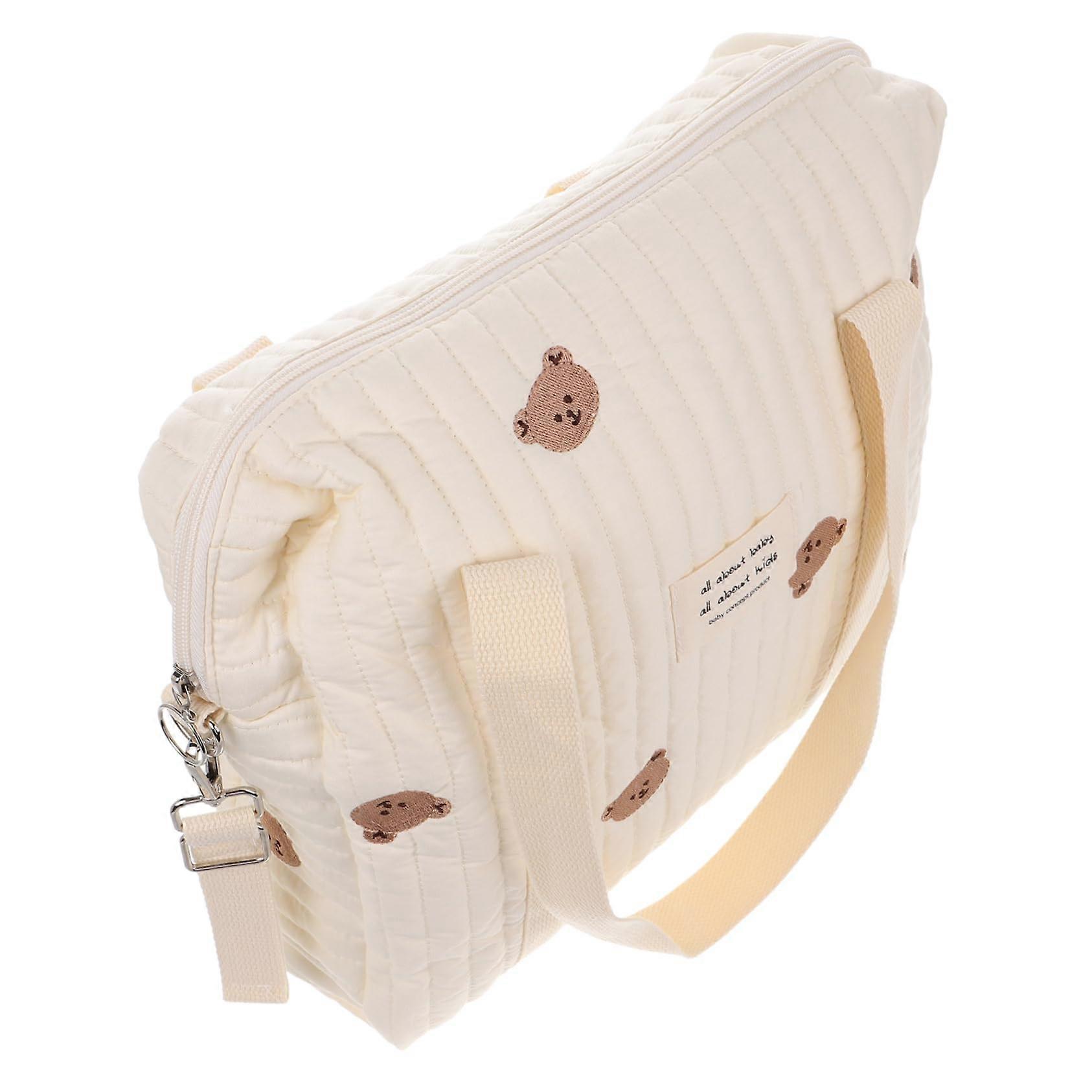 Large Diaper Bag for Moms, WaterResistant with Plenty of Storage for Diapers and Essentials, Portable and Versatile for OntheGo Stroller Use