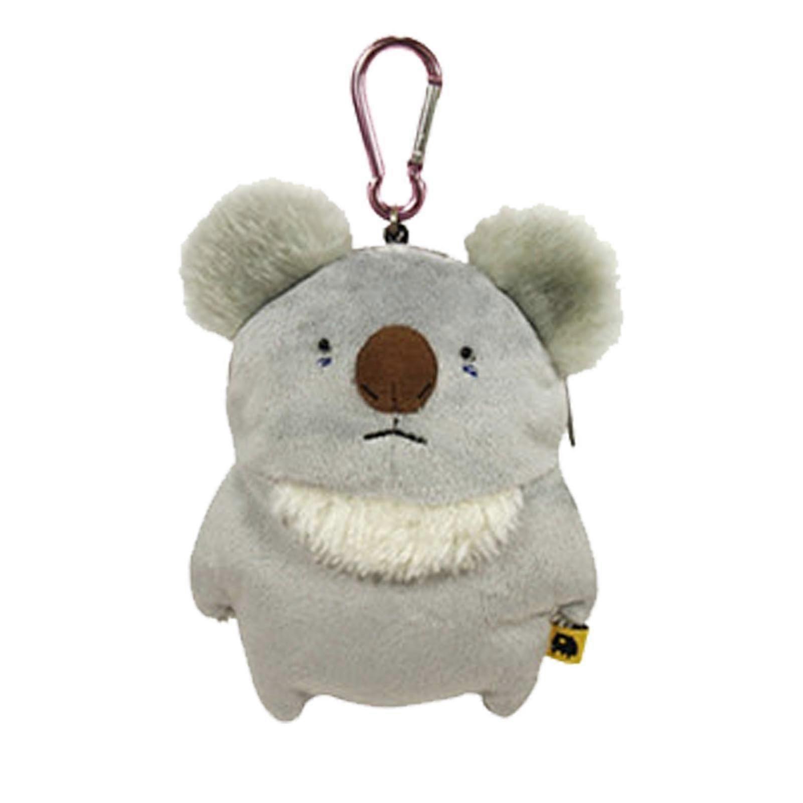 Plush Coin Bag for Kids and Adults, Cute Plush Toy Change Purse, Soft Wallet Pendant for Christmas and Birthdays