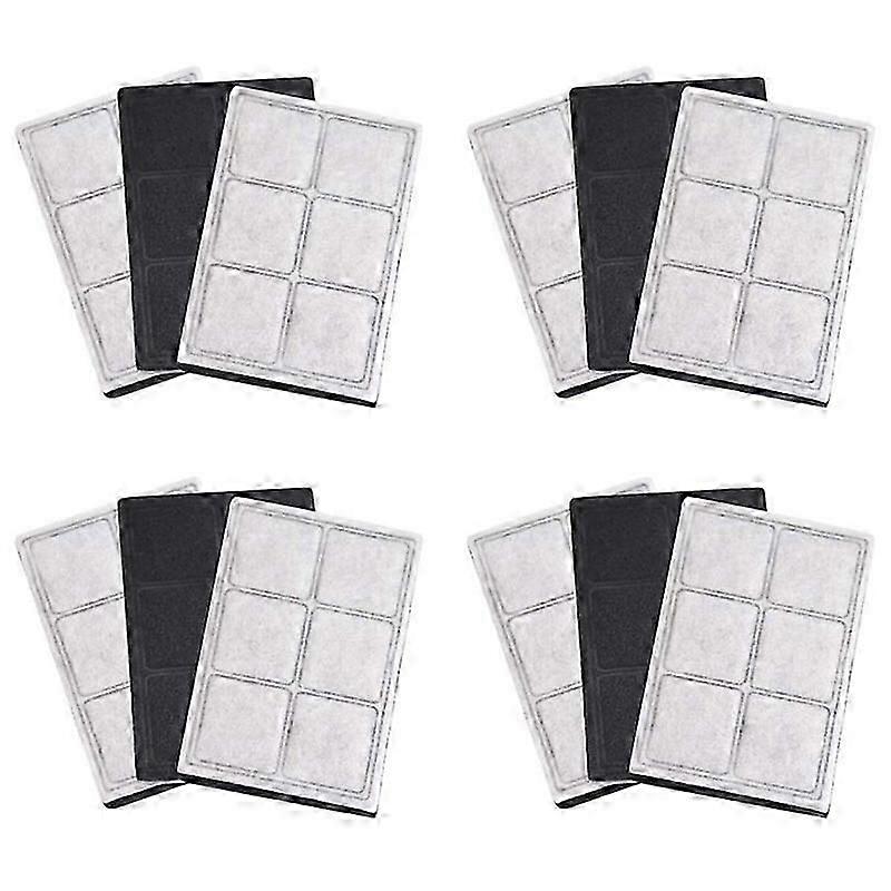 Pet vanndispenser filter for drinkwell, 12stk