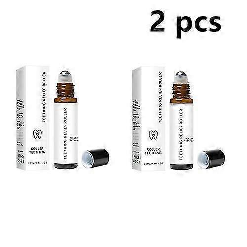 1-5pcs Teeth Relief Roller Essential Oil , Teething Roller Natural Pain Relief Roller
