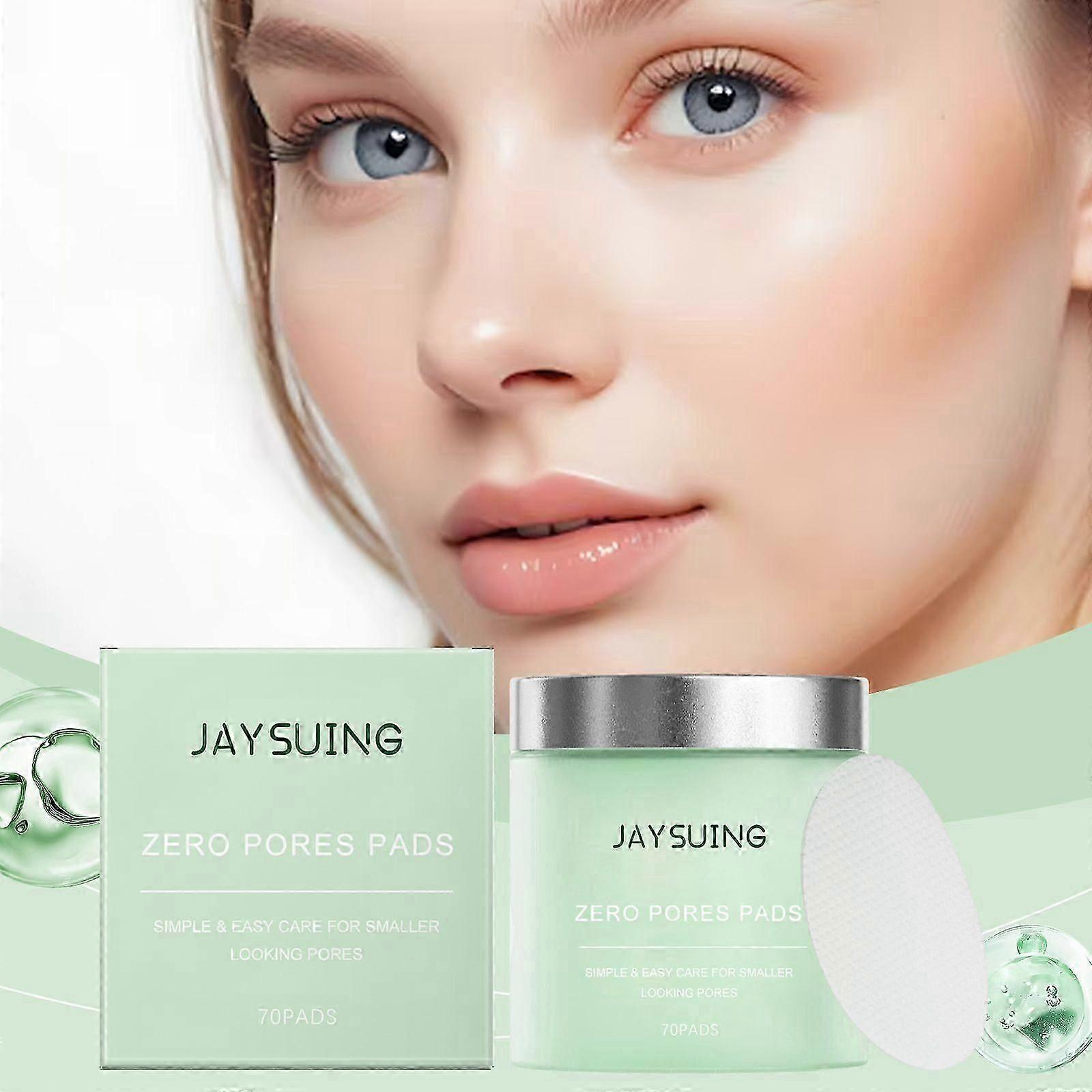Exfoliating Zero Pores Pads with Lactic & Salicylic Acid - 70 Pads for Deep Cleansing, Hydration & Pore Minimizing
