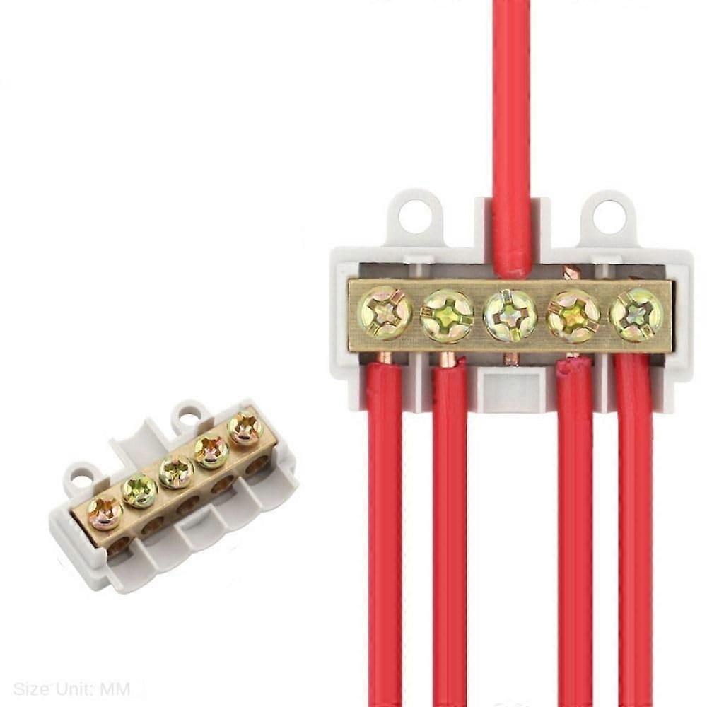 High Power Branch Terminal TType Wiring Terminal Quick Wire Connector Terminal Locking Quick Crimp Splitter Wire Connector (BZK506)