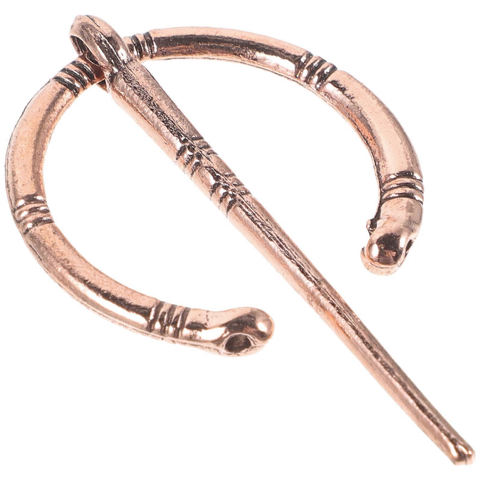 Vintage Pins Scarf Brooch Pin Retro Alloy Decorative Item For Women 1Set