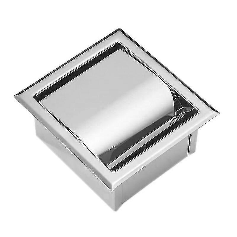 モダンなステンレス鋼の埋め込み式トイレットペーパーホルダー壁掛け