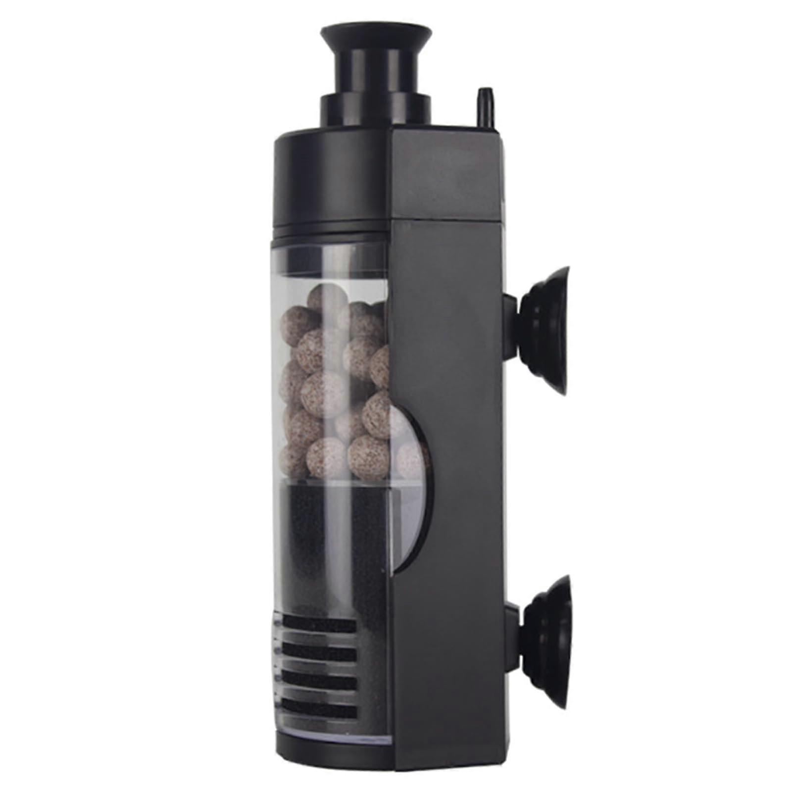 Practical Fish Water Filter Wall Mounted Waterfall Filter Internal Fish Water Purifier Small