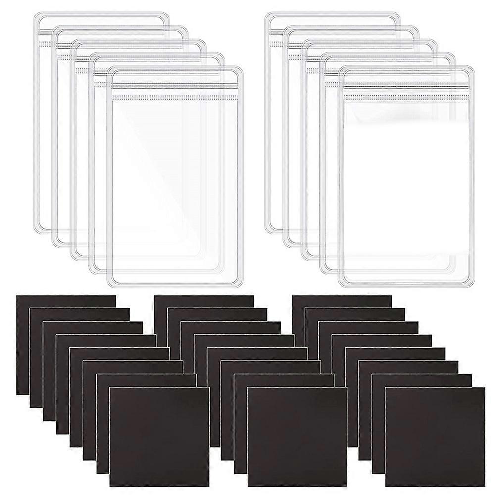 Clear Jewelry Storage Pouches Set Durable Plastic Bags for Organized Travel and Scratch Resistant Display of Earrings, Rings, Necklaces