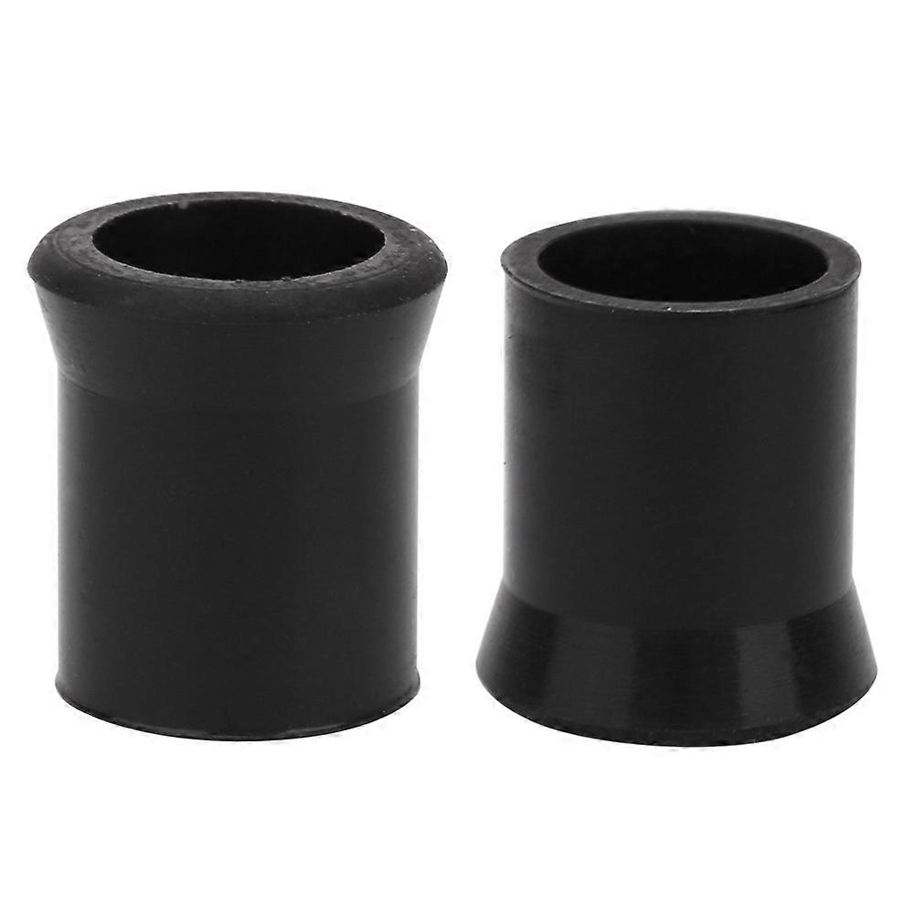 100pcs Black/White Cigarette Pipe Disposable Tips Pipe Mouthpiece Stem Rubber Bits(#1)