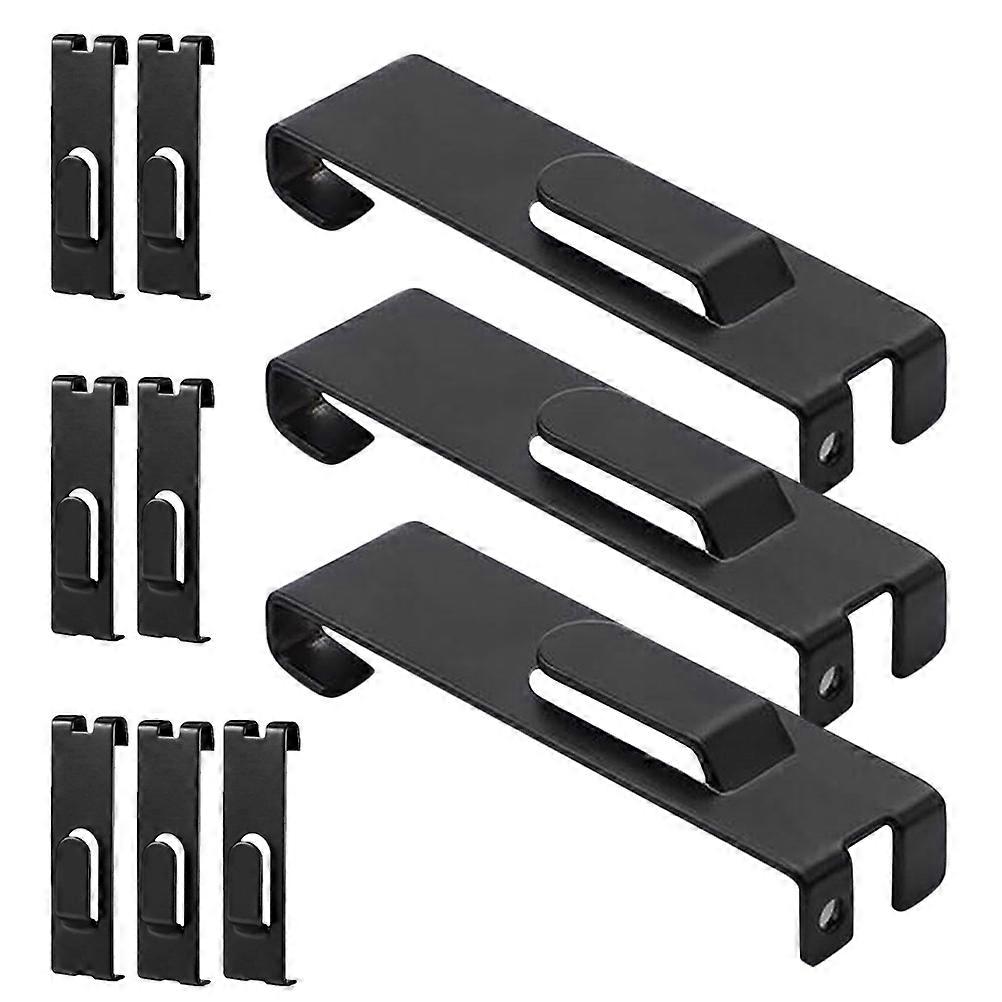 10pcs Utility Hook Picture Hanger Grid Wall Panel Peg Display Hook