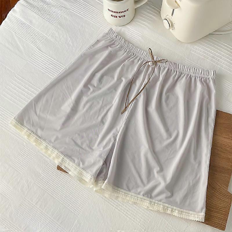 Women's Nude Facial Mask Safety Pants Anti Gloss Thin Ice Silk Seamless Bottoming Boxer Underpants