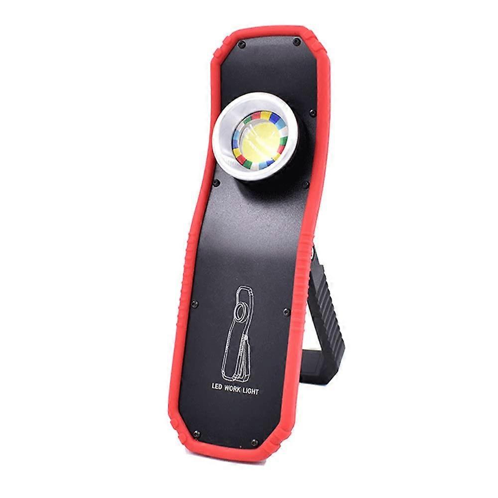 COB LED Inspection Lamp, Rechargeable LED Torch Color Match Lights with Magnet