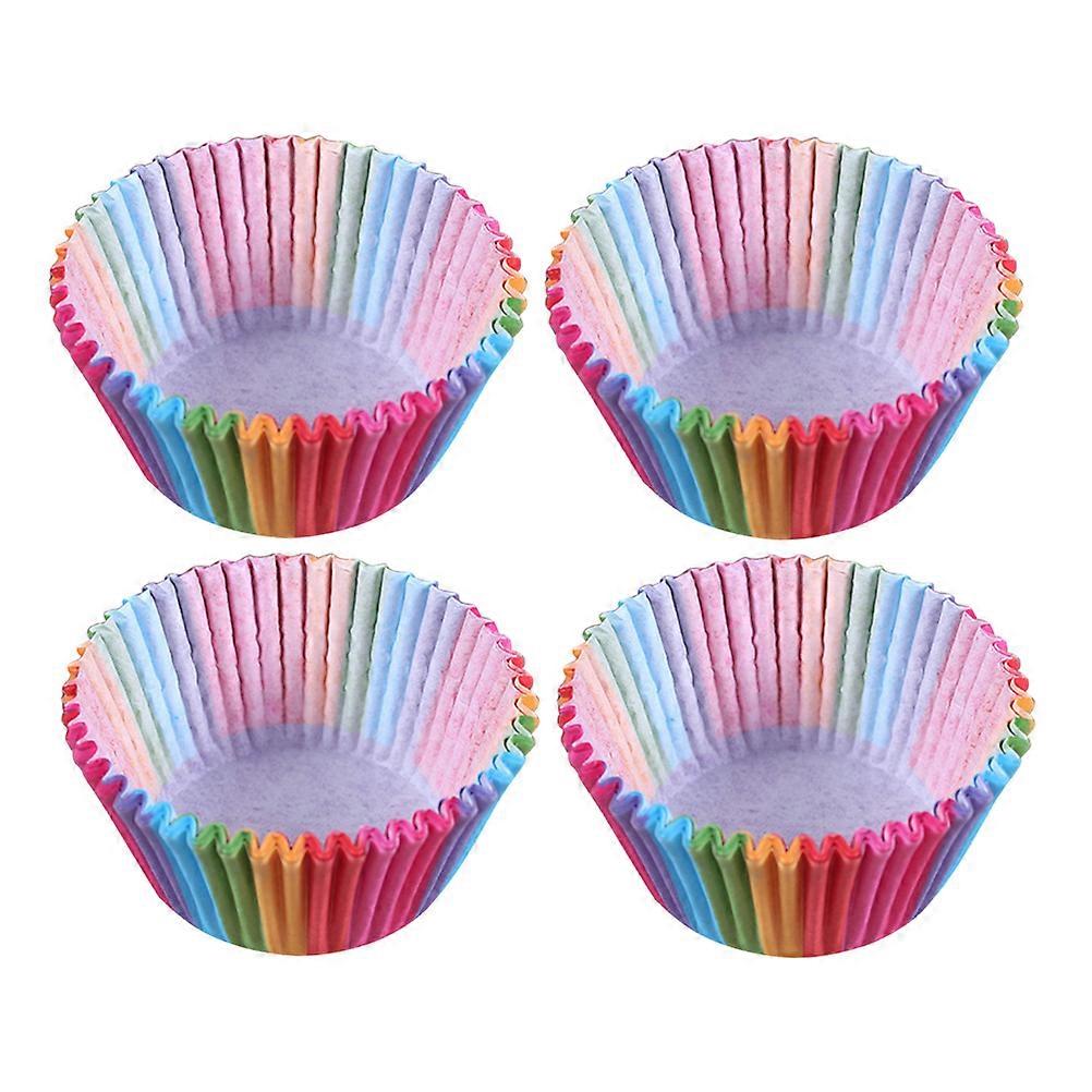 Cupcake Paper Wrappers for Baking Use Sturdy and Flexible Multi Color 200 Pcs