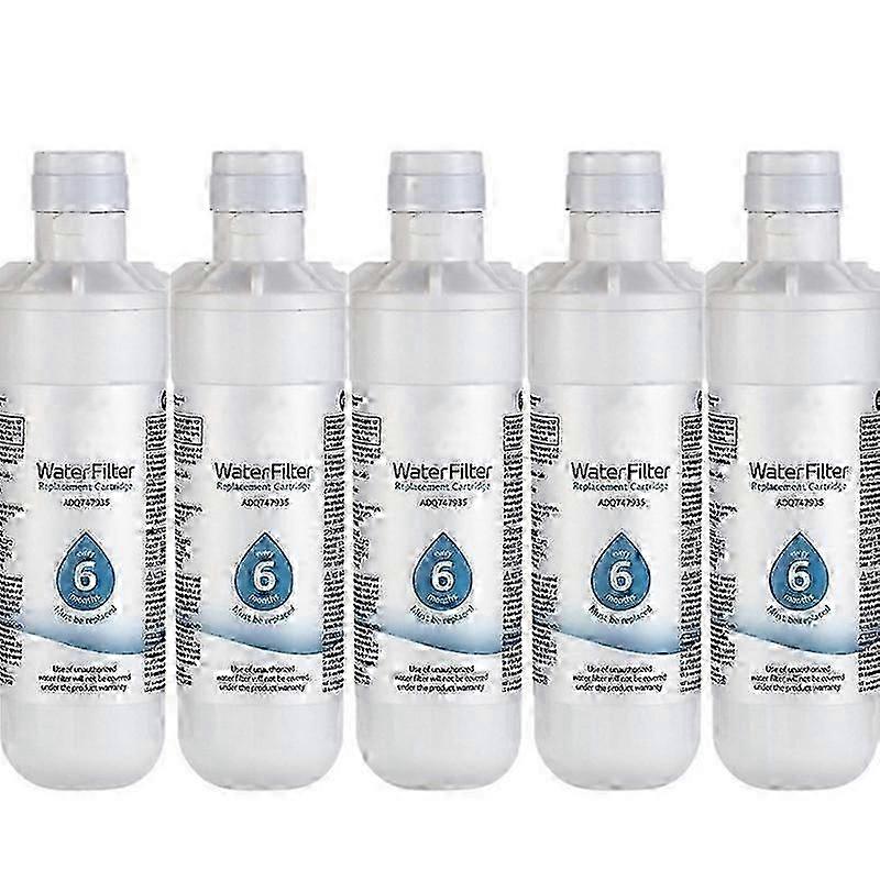 5-pack refrigerator water filter