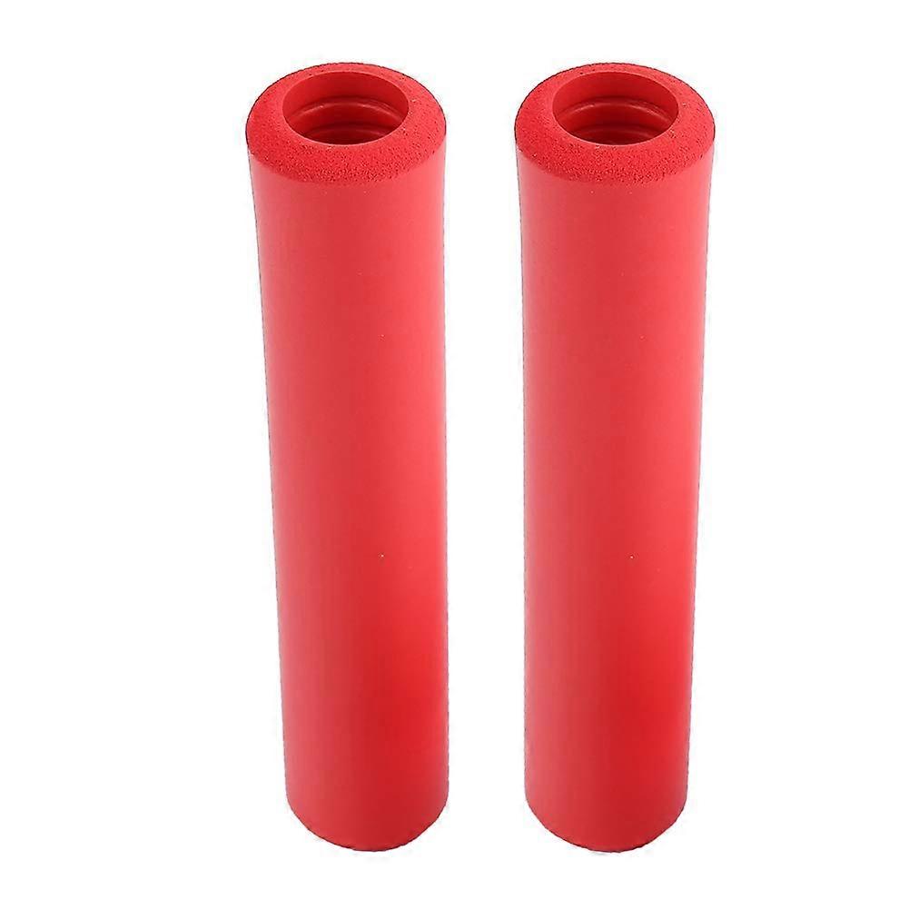 Handlebar Grips High-Density Silicone Lightweight Shock-Absorbing MTB Cover With End Plugs Compatible with Rot Stunt Scooters