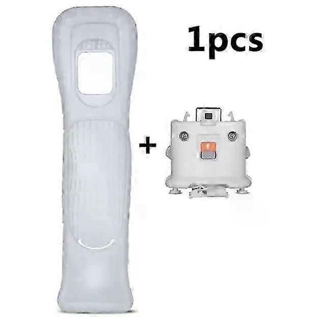 1 Set/2 Set For Nintendo Wii Motion Plus Adapter Sensor+Silicon Case for Nintendo Wii Remote Controller Motion Enhancer Games