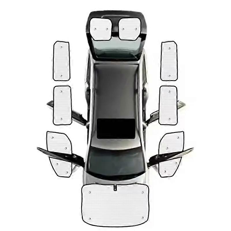 Auto Visor For Ford Transit Custom 2012-2021 2018 2019 2020 Car Coverage Sunshade Anti-UV Window Sunshade Cover Protection Board