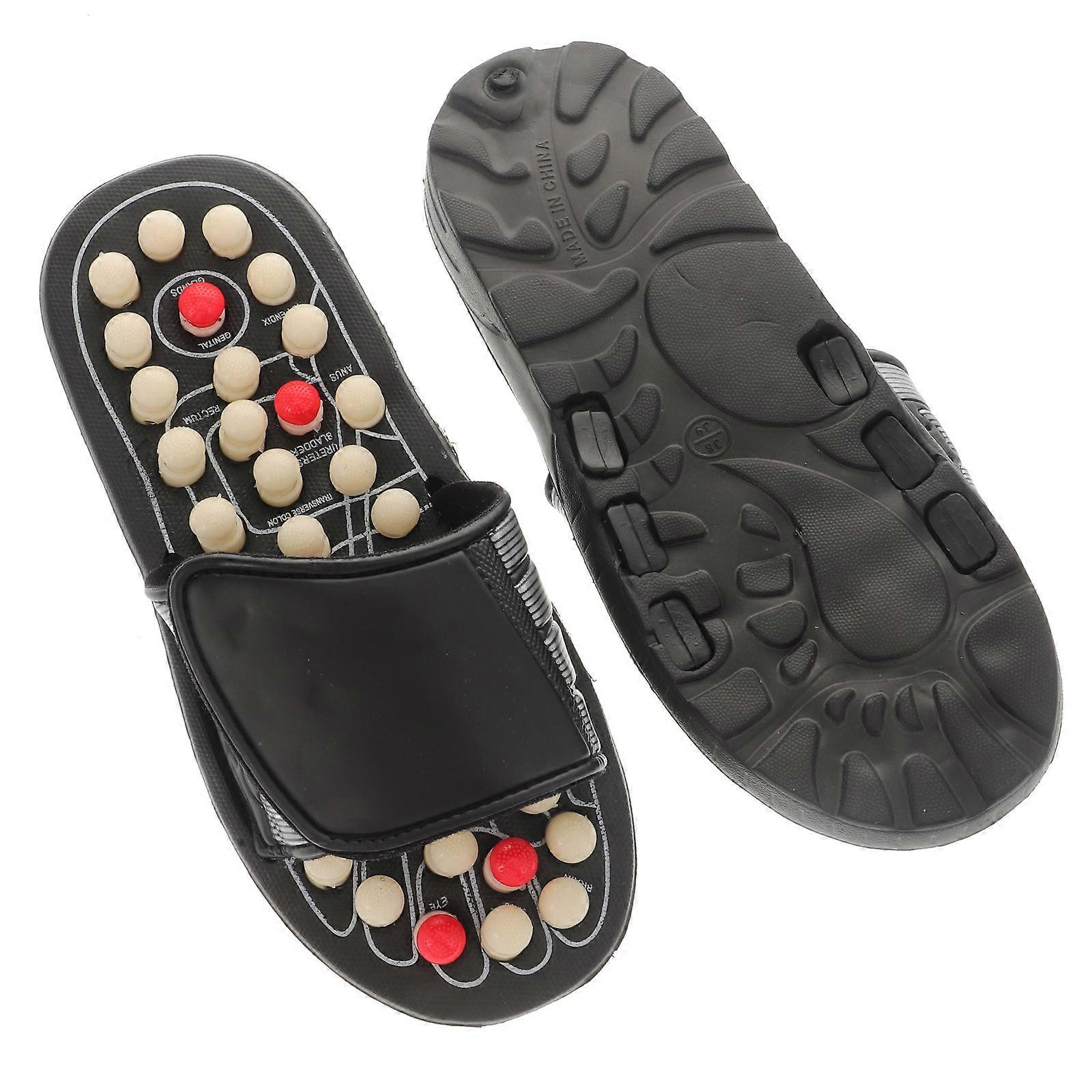 Massage Slippers Traditional Reflexology For Home Use Size 38 To Improve Circulation 1 Pair