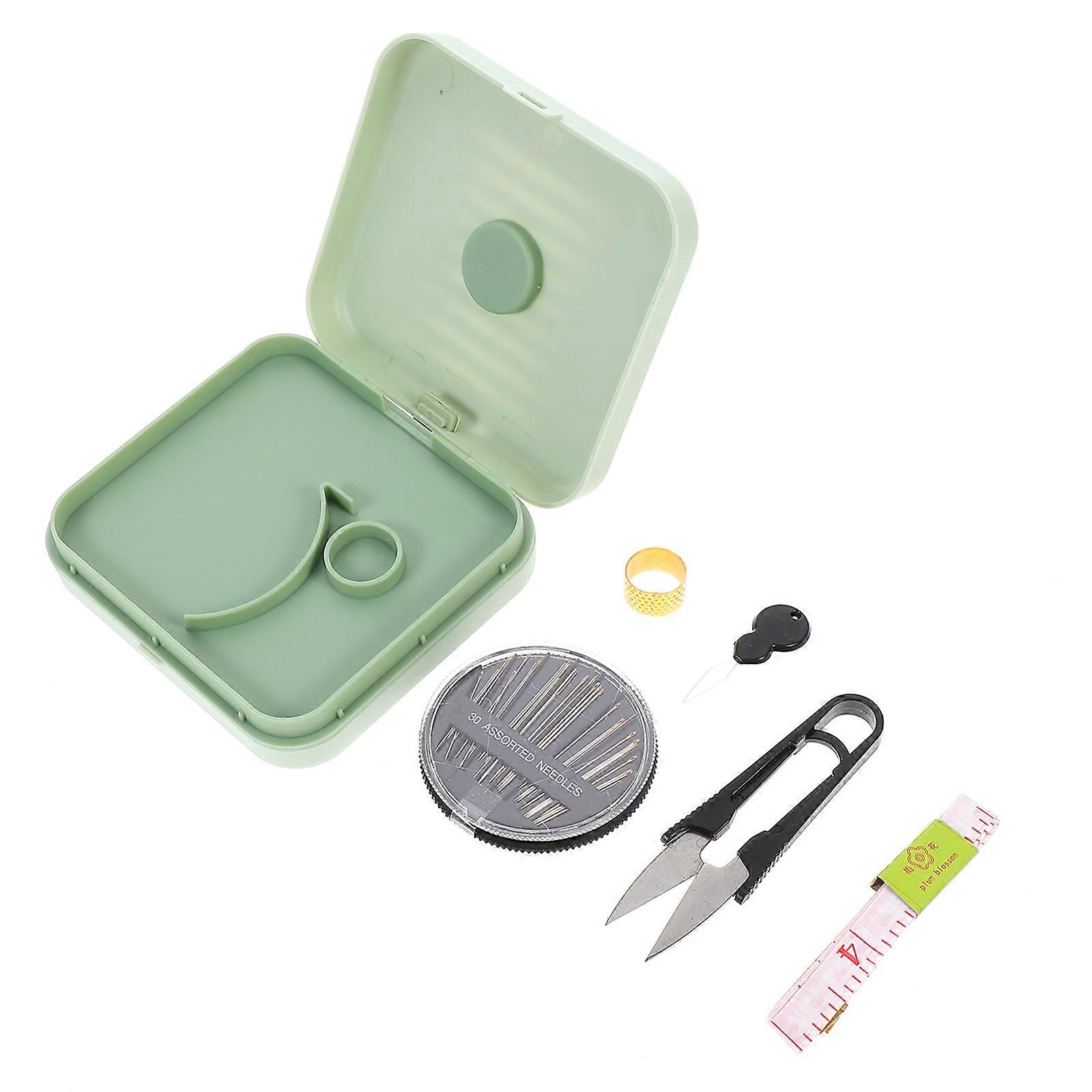 Sewing Tool Kit Storage Box For DIY Lovers And Experienced Users With Lightweight Design Measuring 11X10.3cm 1 Set