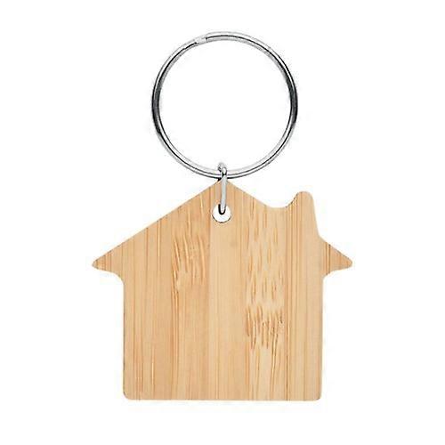 MidOcean HouseBoo House Bamboo Keyring