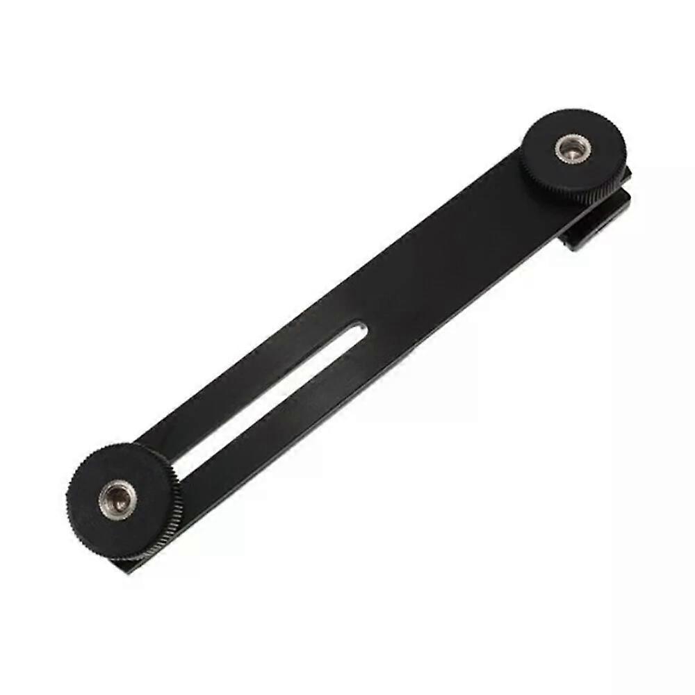 Double-head Bracket, Camera Flash Dual Mount Tripod Stand