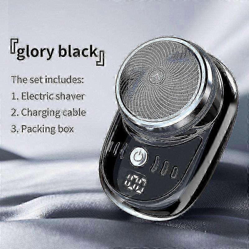 Men's Electric Shaver, USB Rechargeable Waterproof Body Trimmer with Digital Display for Travel