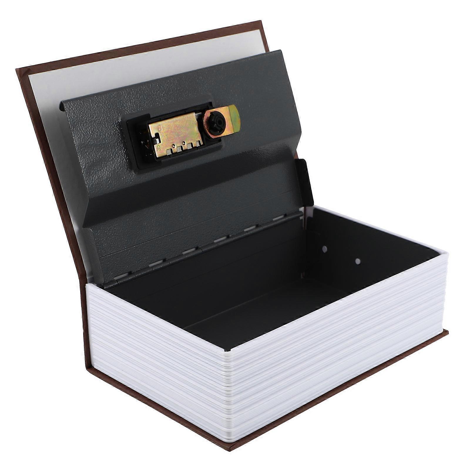 Chic Look Division Book Safe Lock Box For Users Needing Effective Storage Solutions In Home Office Or During Travel 1Pack