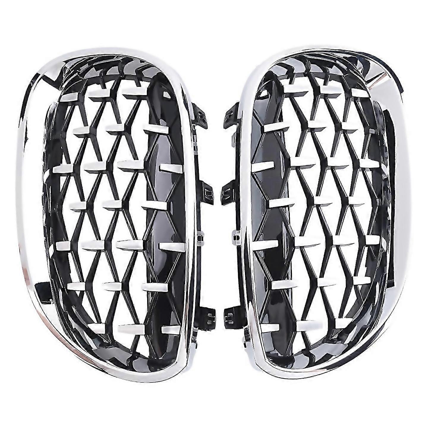 Pour calandre avant Style diamant chromé Pour 5series E60