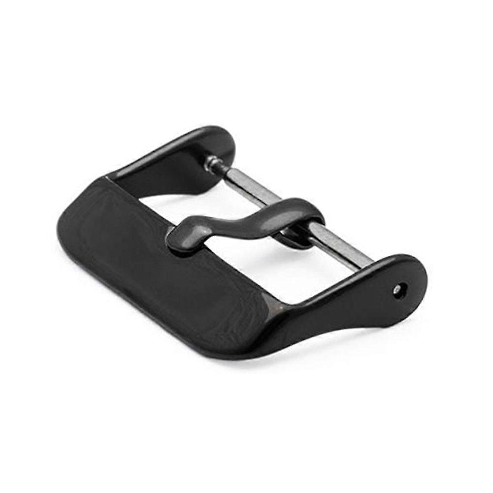 22 mm-es órazár, 4 db-os fekete, tartós acél csattal, óraszíj használatra