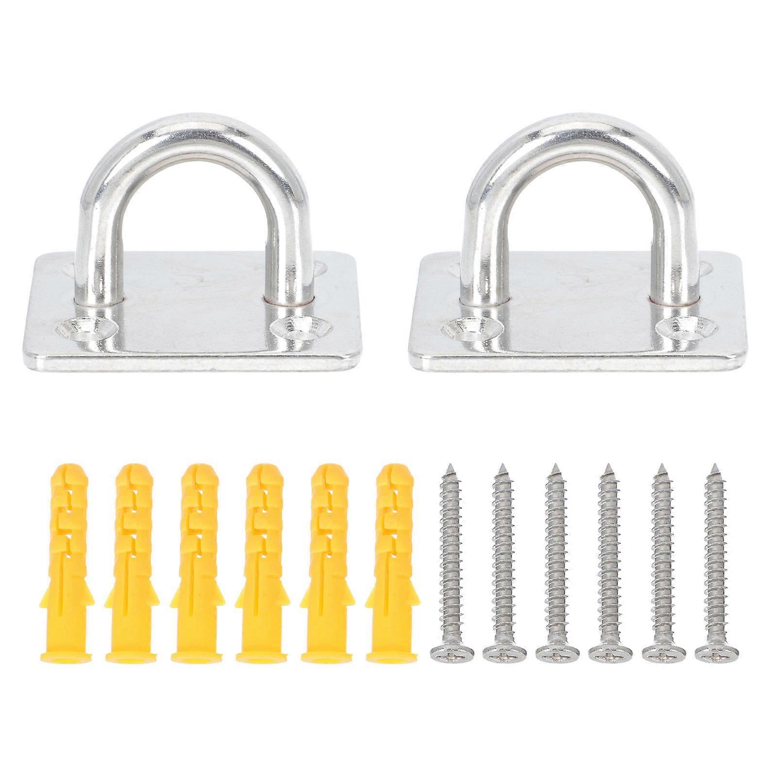 Thicken Ceiling Hooks For Balcony And Bathroom Use Made Of Stainless Steel 1 Set
