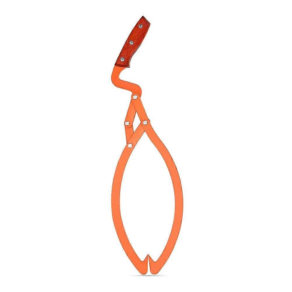Wooden Tongs 13, Wood Grabber, Wooden Lifter, Long Wood Tongs, Load Capacity Up to 330 Pounds, for Handling, Pulling and Carrying Tools Ref: 2053