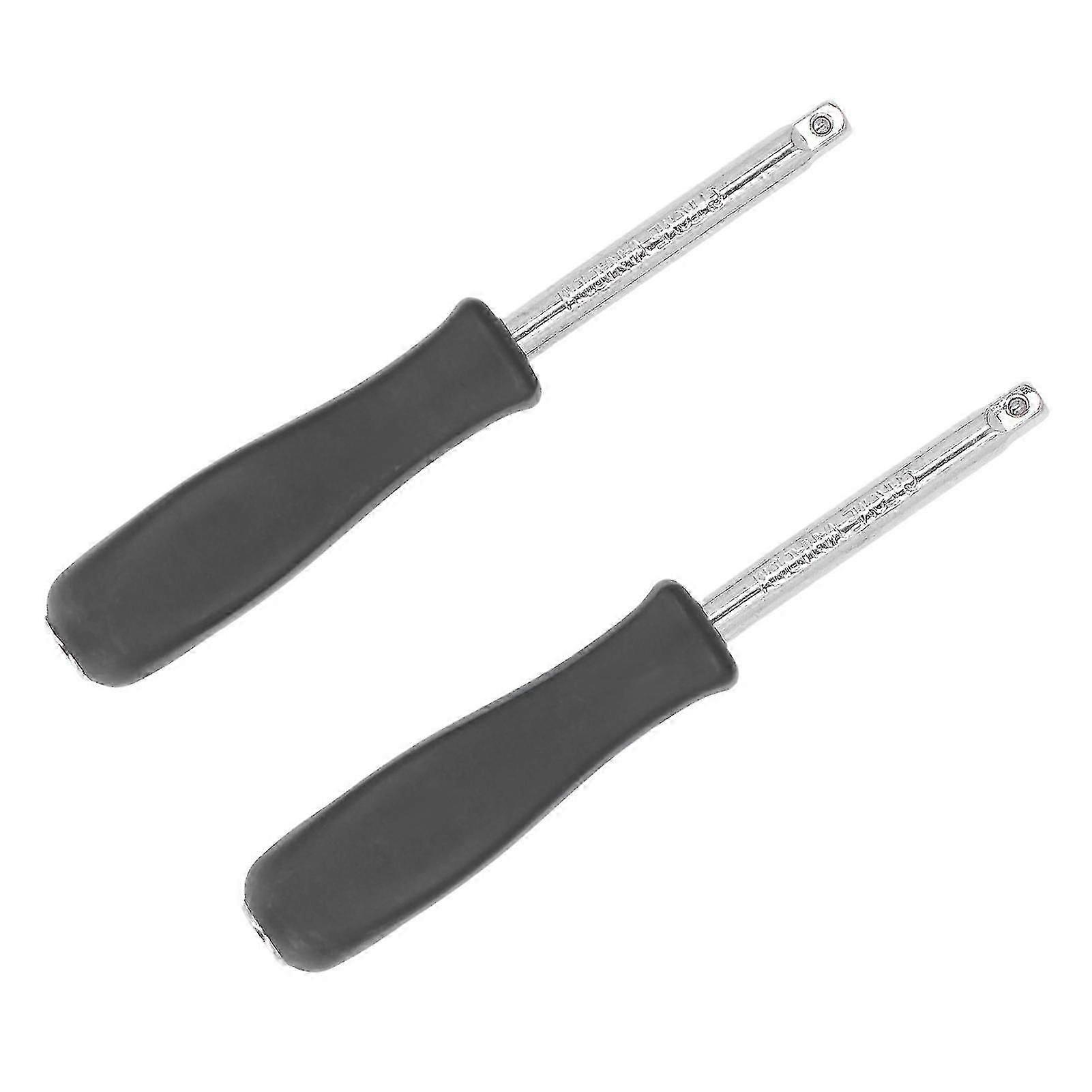 For 1/4in Socket Driver Handle Tool Set Kit - 2Pcs Drive Spinner for Repair Maintenance, Hand Tools