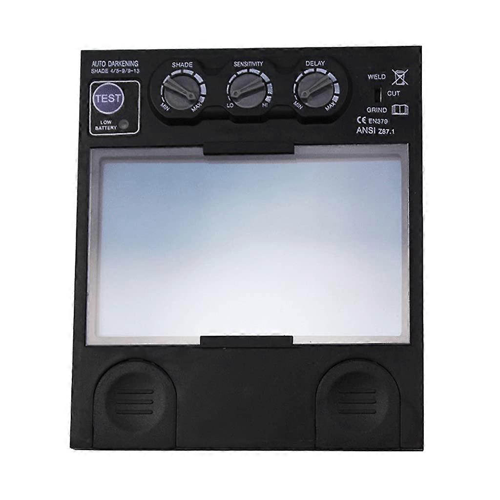Automatic Welding Lens for Eye Protection During Steel Welding, Adjustable Shade, Lightweight Design, Compatible with Various Helmets
