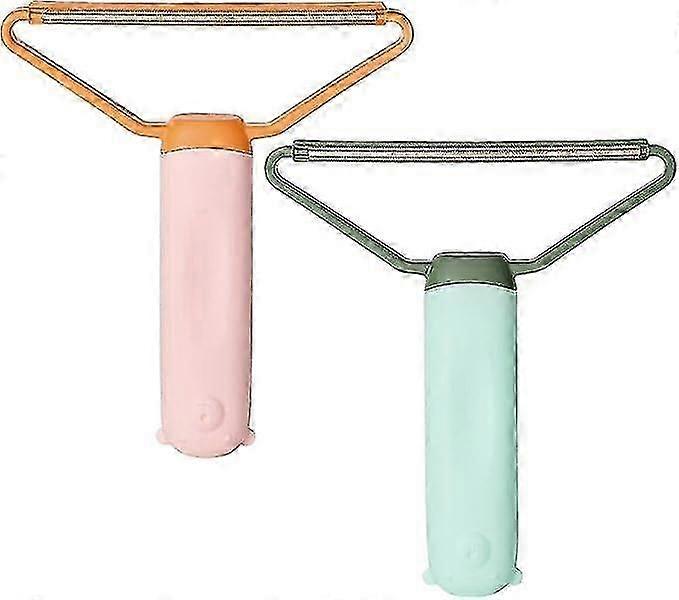 Portable Lint Remover, Reusable Pet Cat Dog Hair Remover, Clothes Fuzz Remover and Carpet Scraper, for Removing Lint from Clothing, Carpet, Couch, Bla